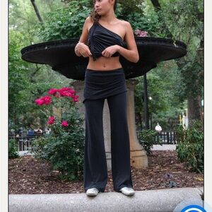 Geel Foldover PORTO PANT!